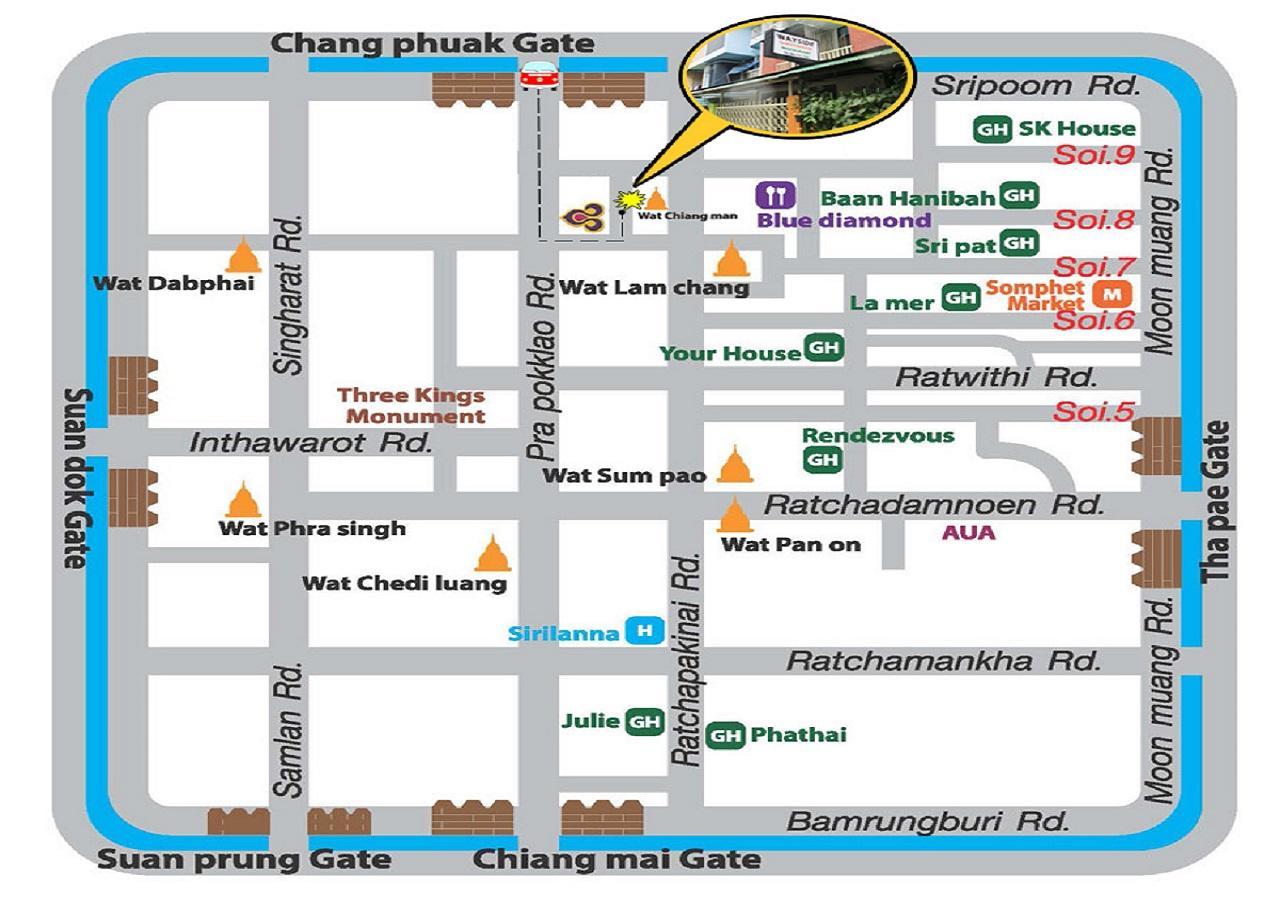 Wayside गेस्ट हाउस Chiang Mai